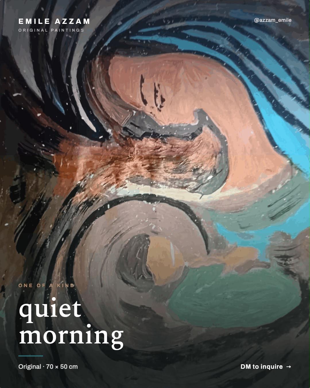 Quiet Morning (70x50 cm)